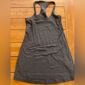 Lululemon gray racerback tank top